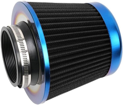 ya 13 9.15 baidi 3 76mm High Flow Inlet Cleaner Dry Filter Cold Air Intake Cone Replacement