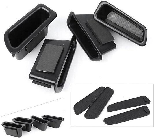ya 2 8.15 4X Door Handle Storage Box Cup Armrest Container Bin Fit for Volvo XC60