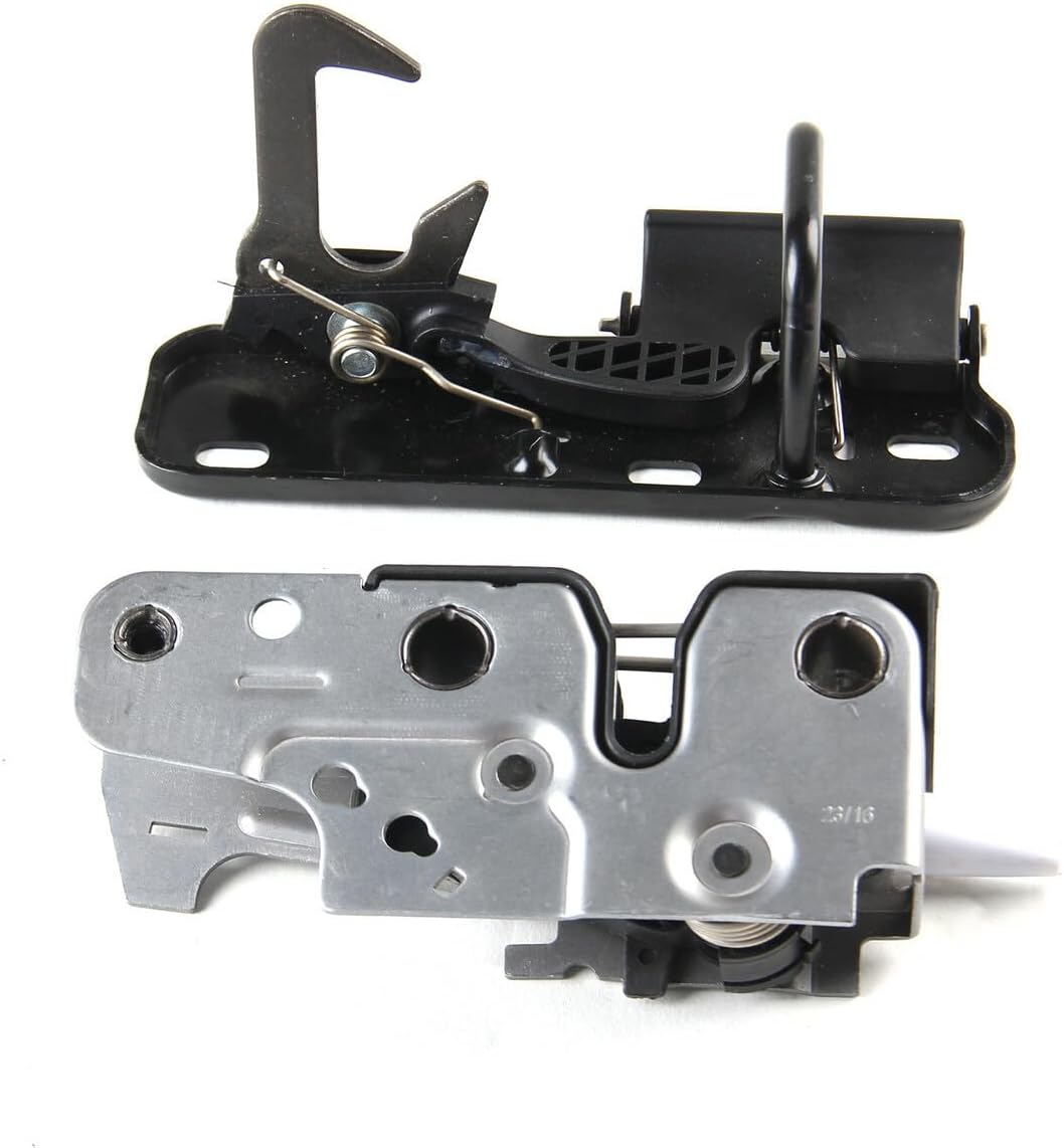 ya 11 9.14 baidiBonnet Hood Latch Lock Actuator Upper & Lower for VW for Golf MK5