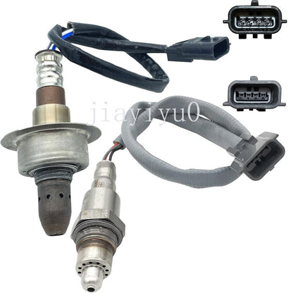 ya 4 8.8 2Pcs Upper+Lower O2 Oxygen Sensor for 2015-2017 for Nissan Juke L4 1.6L Only fit AWD