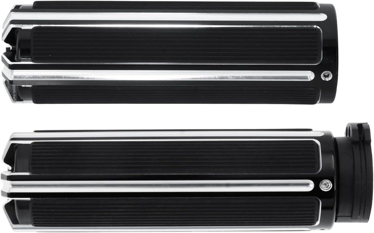 ya 11 9.14 baidi1 Black Motorcycle Hand Grips Fits for Dyna 96-17 Softail 95-15 Touring 96-07