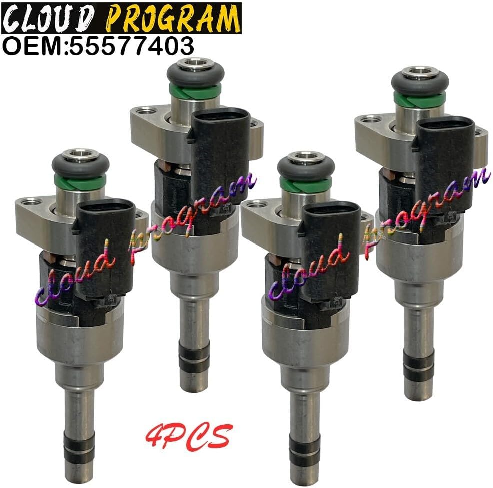 ya 12 10.8 baidi 4PCS 55577403 Fuel Injector 16-2020 for Buick for Chevrolet for GMC for Cruze Encore Equinox