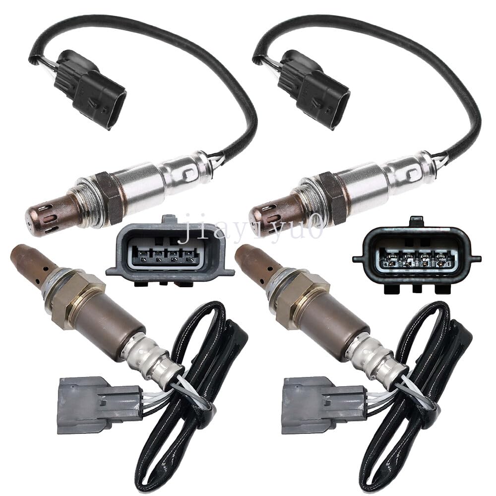 ya 4 8.8 4pcs Oxygen O2 Sensor 1&2 for 2015-2019 for Nissan Frontier 4.0L Upstream+Downstream
