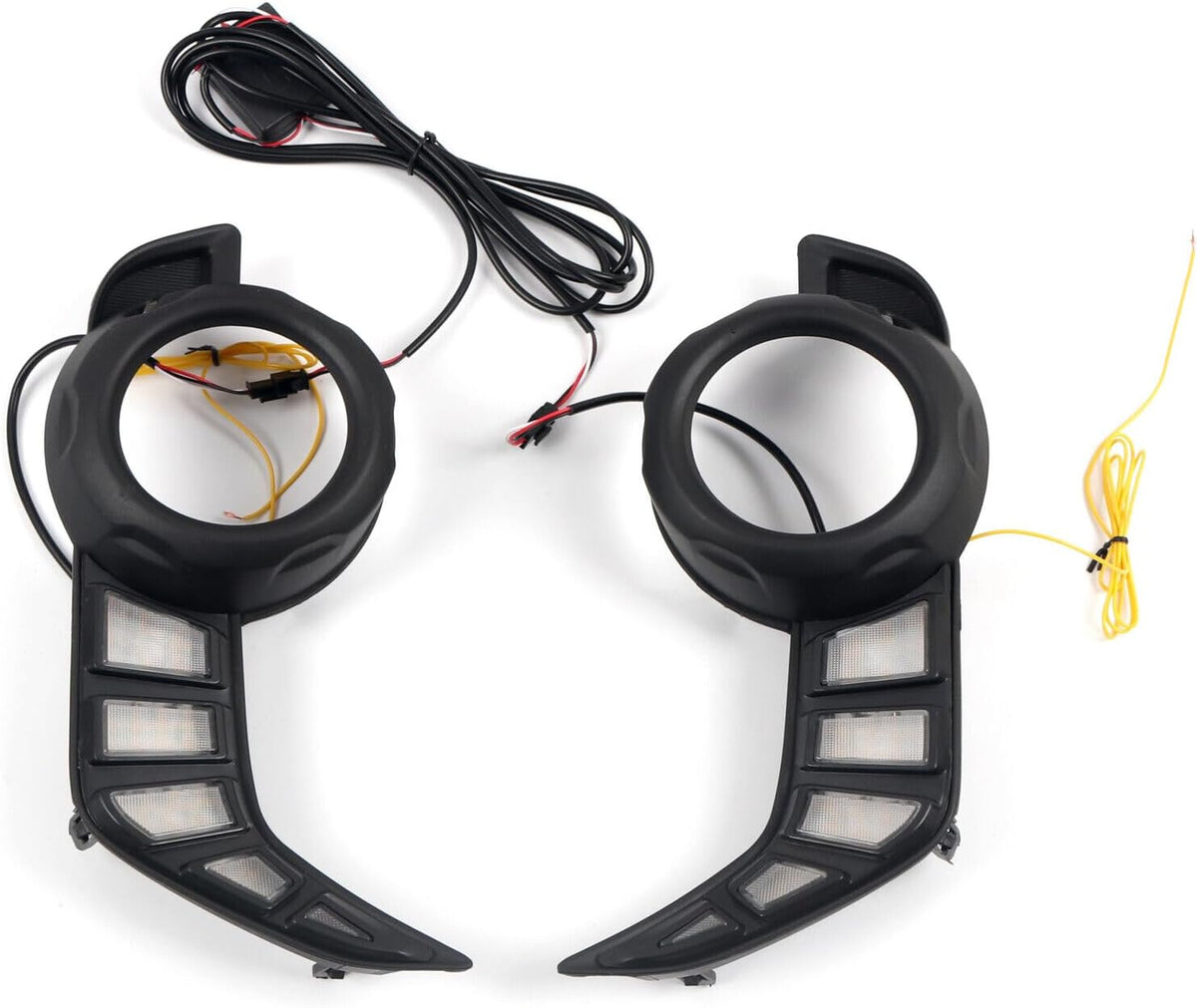 ya 4 8.8 for Toyota 4Runner 2014-2023 LED Front Fog Light DRL Daytime Running Light 