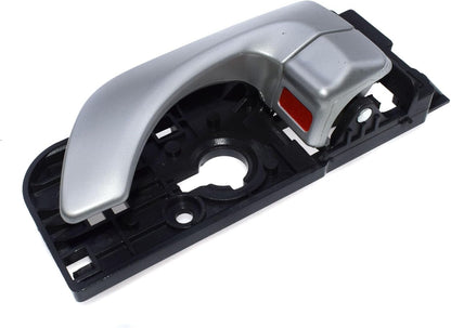 ya 4 8.8.2 for Hyundai Sonata Interior Door Handle Silver Rear Driver Side 