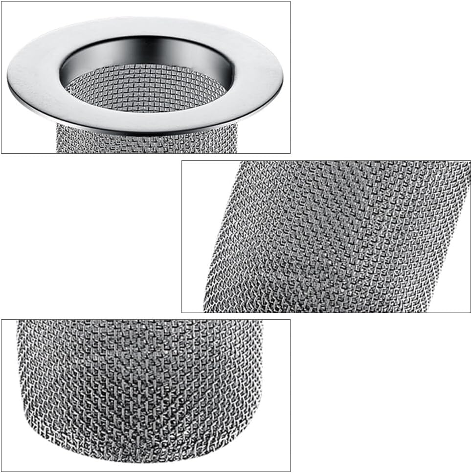 ya 14 9.20 baidi 1PC Sink Mesh Strainer B Stainless Sink Filter Debris Drain Stopper Filter-1