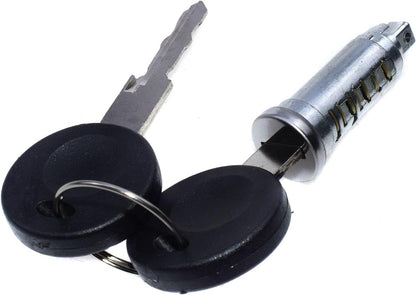 ya 2 8.15 701837205 Door Lock Cylinder Bucket and Key for VW Eurovan Transporter MK4 T4