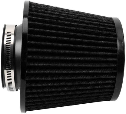 ya 13 9.15 baidi 3 76mm High Flow Inlet Cold Air Intake Cone Replacement Dry Air Filter Black