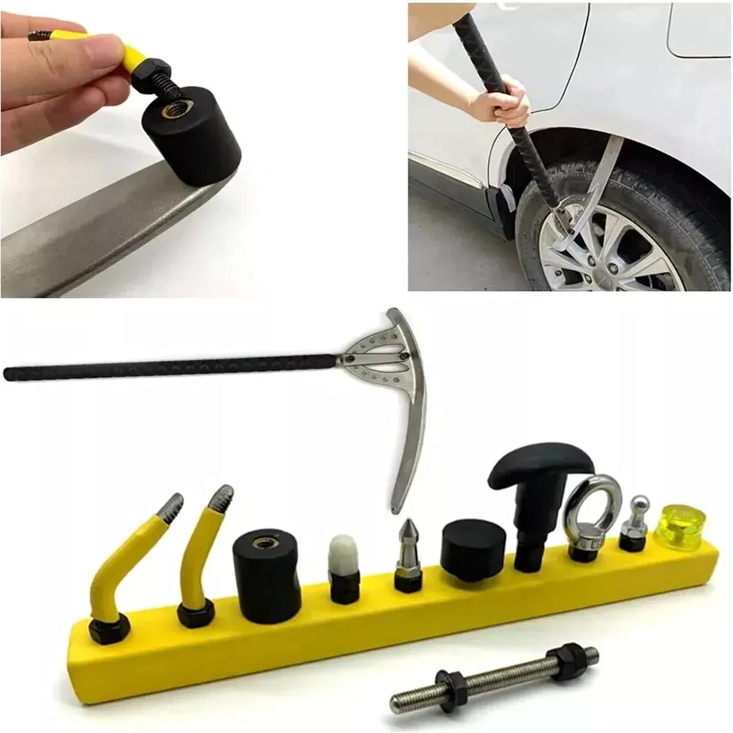 ya 4 8.24 baidi Tools Car Mudguard Damage Repair Tools Car Dent Removal Kit