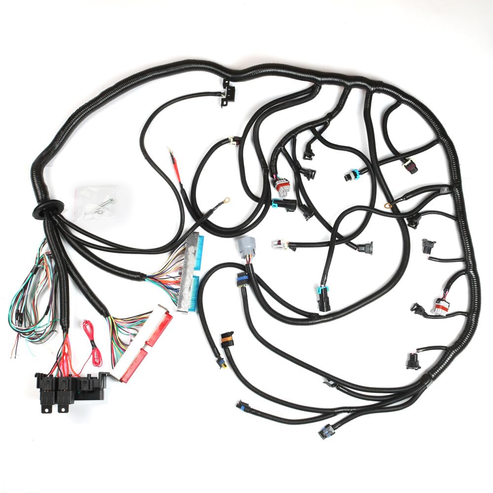 ya 10 9.16 baidi for LS SWAPS DBC 4.8 5.3 6.0 1999-2006 LS1-4L60E Wiring Harness Stand Alone NEW
