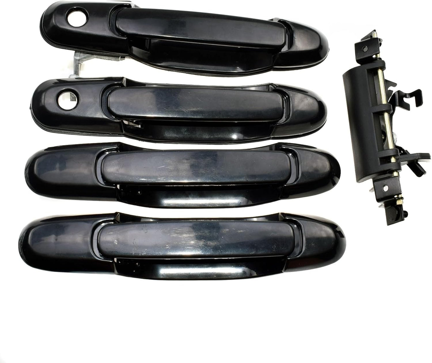 ya 2 8.15 4-Pack Exterior Door Handles + Liftgate Slide for Toyota for Sienna 1998-2003