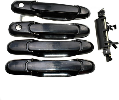 ya 2 8.15 4-Pack Exterior Door Handles + Liftgate Slide for Toyota for Sienna 1998-2003