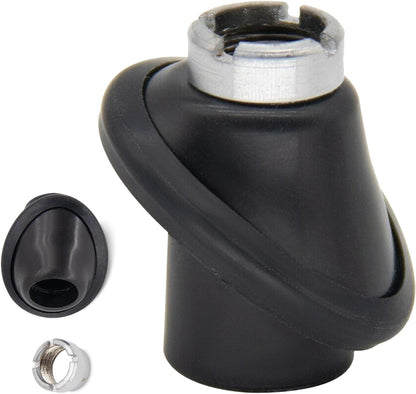 ya 6 8.14 Antenna mounting base adapter black for Toyota Tacoma 1995-2004. Antenna nut top cover.