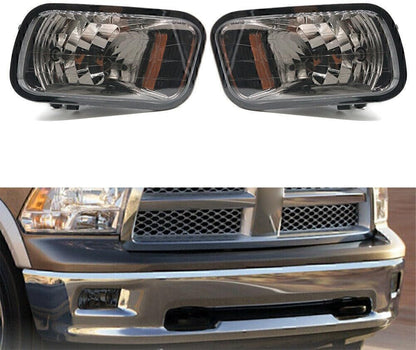 ya 10 9.16 zhengce Front Fog Light Lamps LH+RH for Dodge for Ram 1500 2500 3500 2011-2012 1500