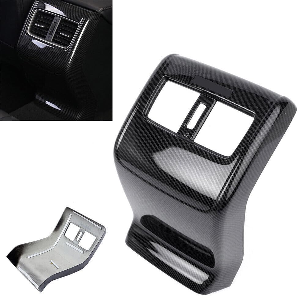 ya 6 8.14 ABS Plastic Rear Armrest Box Air Vent Outlet Cover Trim Fit 2018 for Honda for Accord