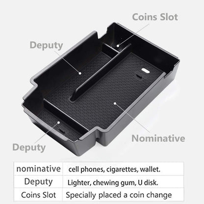 ya 5 8.10 Fits for Chevy Blazer 2019-2024 Accessory Center Console Tray Organizer Storage Box