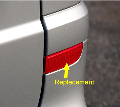 ya 4 8.24 baidi A pair of rear bumper L+R side marker reflector trim fits Mercedes W639 Vito Viano