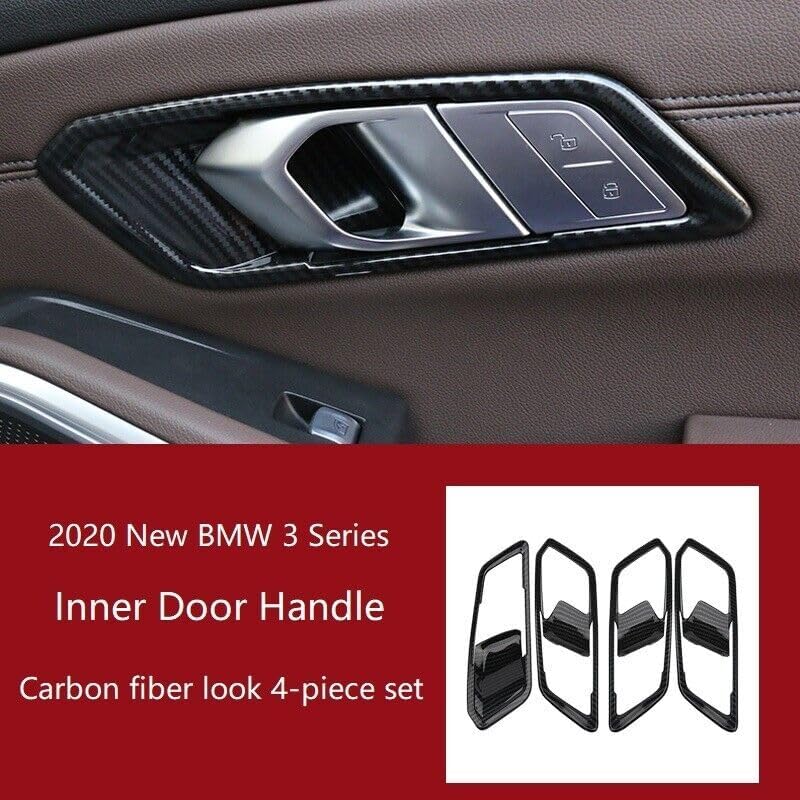 ya 4 8.24 baidi Inner Door Bowl Trim for BMW 3 Series/i3/325li Door Handle G28 G20 4PC