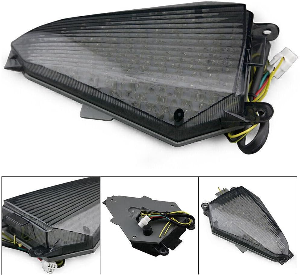 ya 10 9.16 zhengce Smoke Rear Tail Light Brake Turn Signals for Yamaha 2008 2009 2010 YZF R6