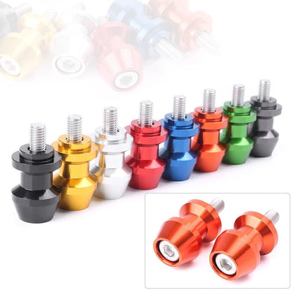 ya 11 9.14 zhengce for Yamaha YZF-R1 R6 R6S 2X 8MM Swingarm Swing Arm Spools Slider Stand Bobb