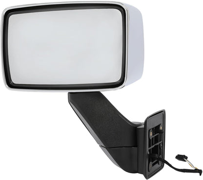 ya 11 9.14 baidiKUAFU Fit Hummer H3 H3T 2006-2010 Left Driver Side Door Power Mirror Exterior