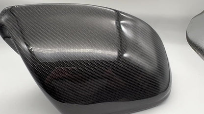 ya 11 9.14 baidiCarbon Fiber for Audi Q4 e-tron 2022+ ID4 ID6 21-23 Side Mirror Cover Replace