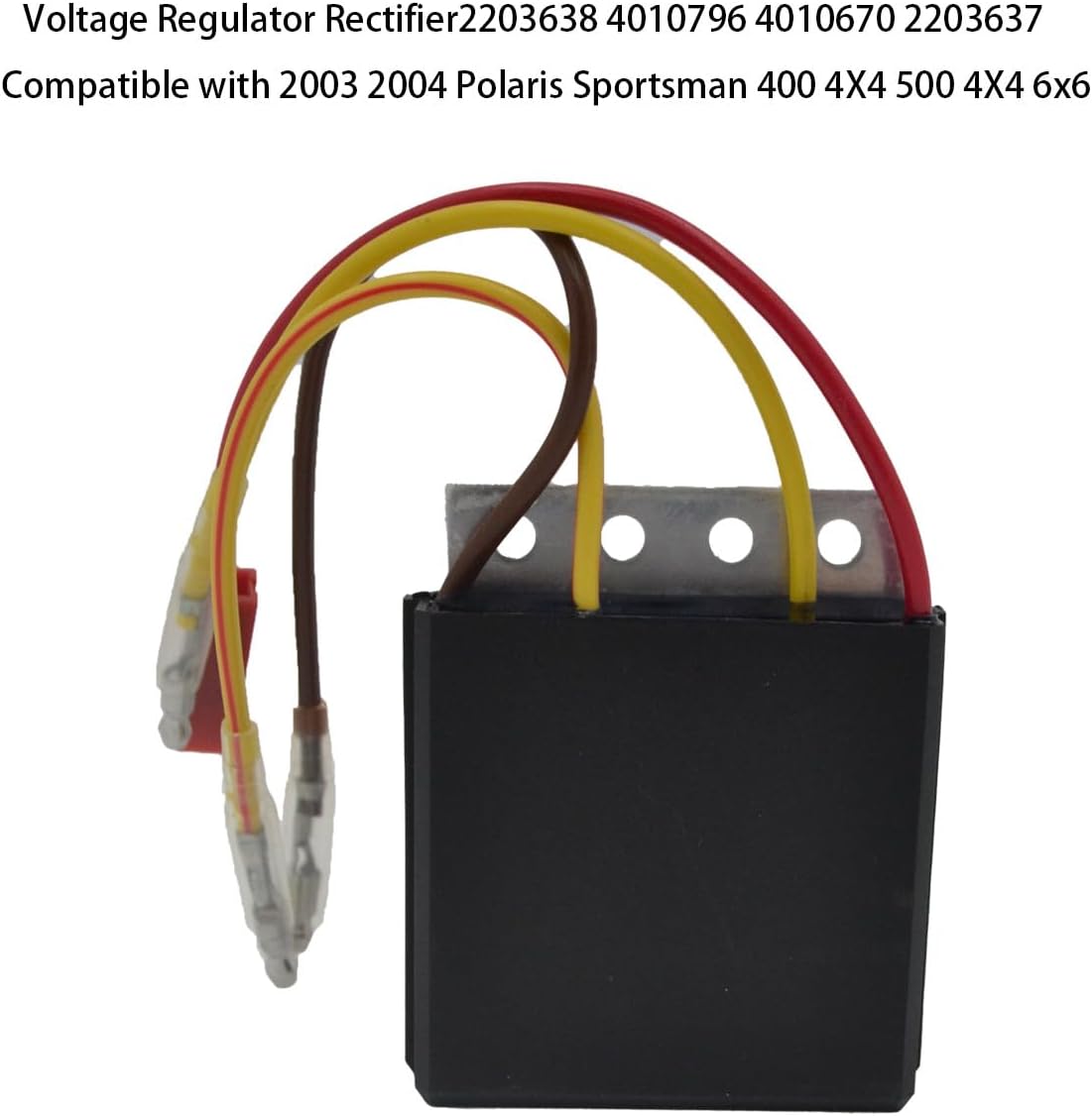 ya 2 8.15 Regulator Rectifier 2203638 Compatible with 2003 2004 for Polaris Sportsman 400 4X4