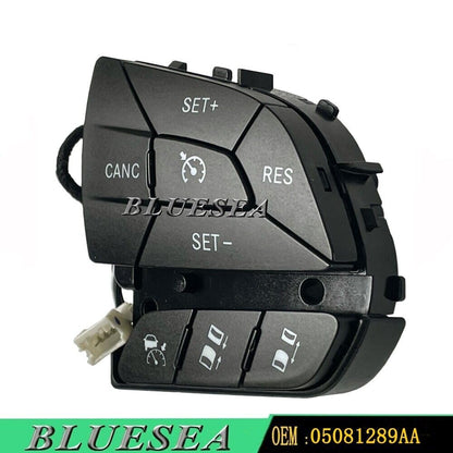 ya 3 8.24 baidi 05081287AA 1 Pair Steering Wheel Control Switch for 14-2019 for Chrysler for Dodge for Jeep