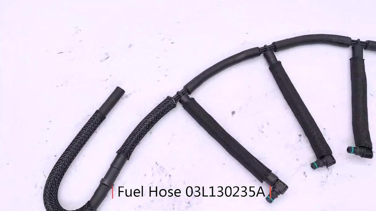 ya 10 9.16 baidi 03L130235A Fuel hose for Audi for VW for SEAT for Skoda line pipe 03L130235AF 03L130235P -