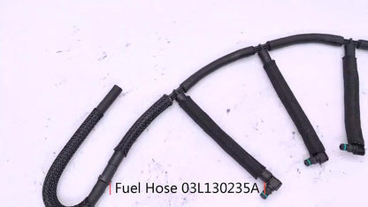 ya 10 9.16 baidi 03L130235A Fuel hose for Audi for VW for SEAT for Skoda line pipe 03L130235AF 03L130235P -