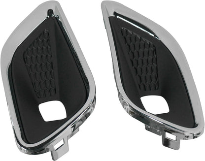 ya 10 9.16 zhengce for Jeep Cherokee 2019-2020 Front Bumper Fog Lamp Light Cover Bezel Right+L