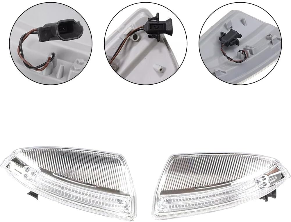 ya 13 9.15 baidi 1 pcs L/R Wing Mirror Indicator Turn Signal Light For Mercedes C Class W204