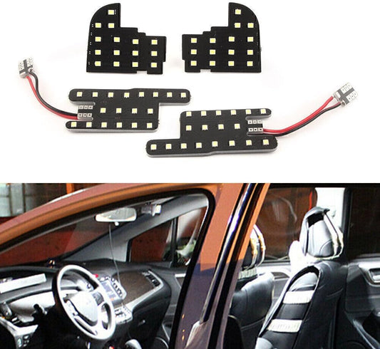 ya 4 8.8 4 Piece White Car Interior Dome Map Reading Light Kit Fits 2013-2019 for Honda CRV