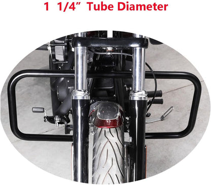 ya 4 8.8.2 Engine Guard Highway Crash Bar for Harley-Davidson Dyna Low Rider Street Bob