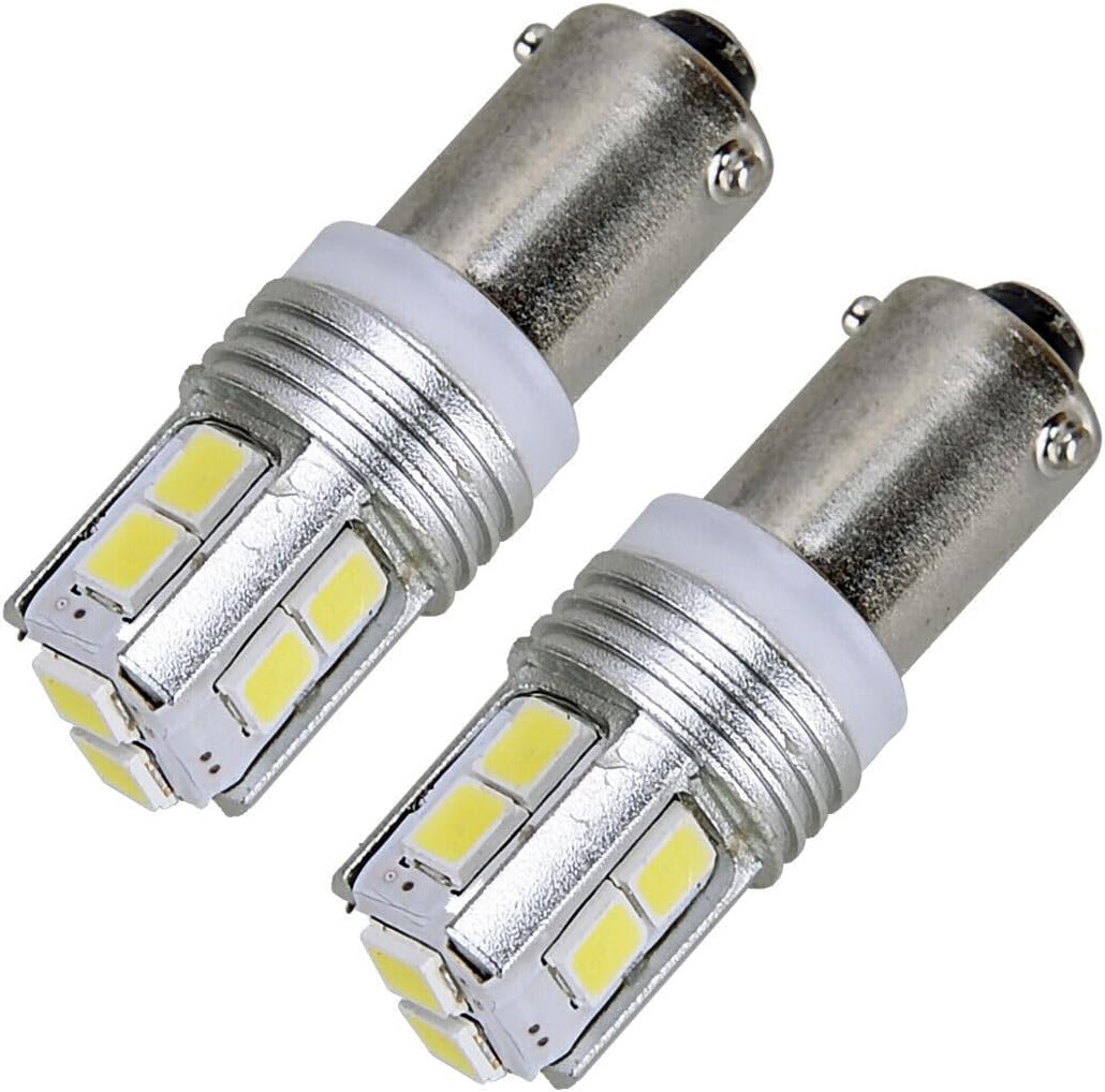 ya 4 8.14 4 Pack BAX9S H6W LED Brake Stop Parking Light Bulbs Fit for BMW F20 F30 F31 F34 