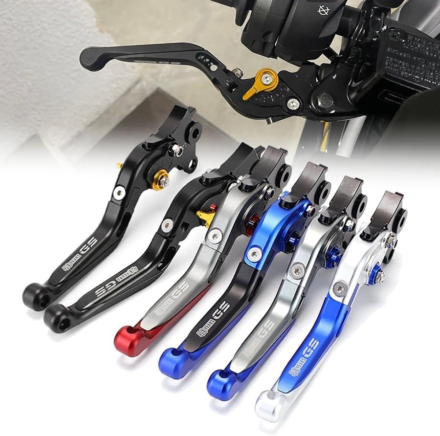 ya 4 8.14 Adjustable Foldable Extendable Clutch Brake Lever Kits for BMW R1200GS R1250GS