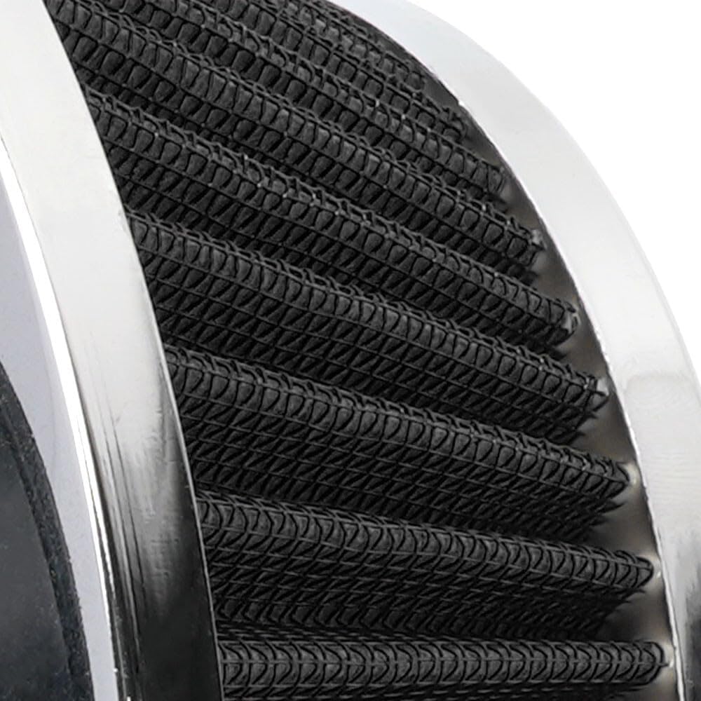 ya 13 9.15 baidi 3 76mm Inlet Cold Air Intake Air Filter Mushroom Head Black