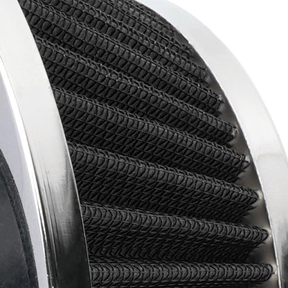 ya 13 9.15 baidi 3 76mm Inlet Cold Air Intake Air Filter Mushroom Head Black