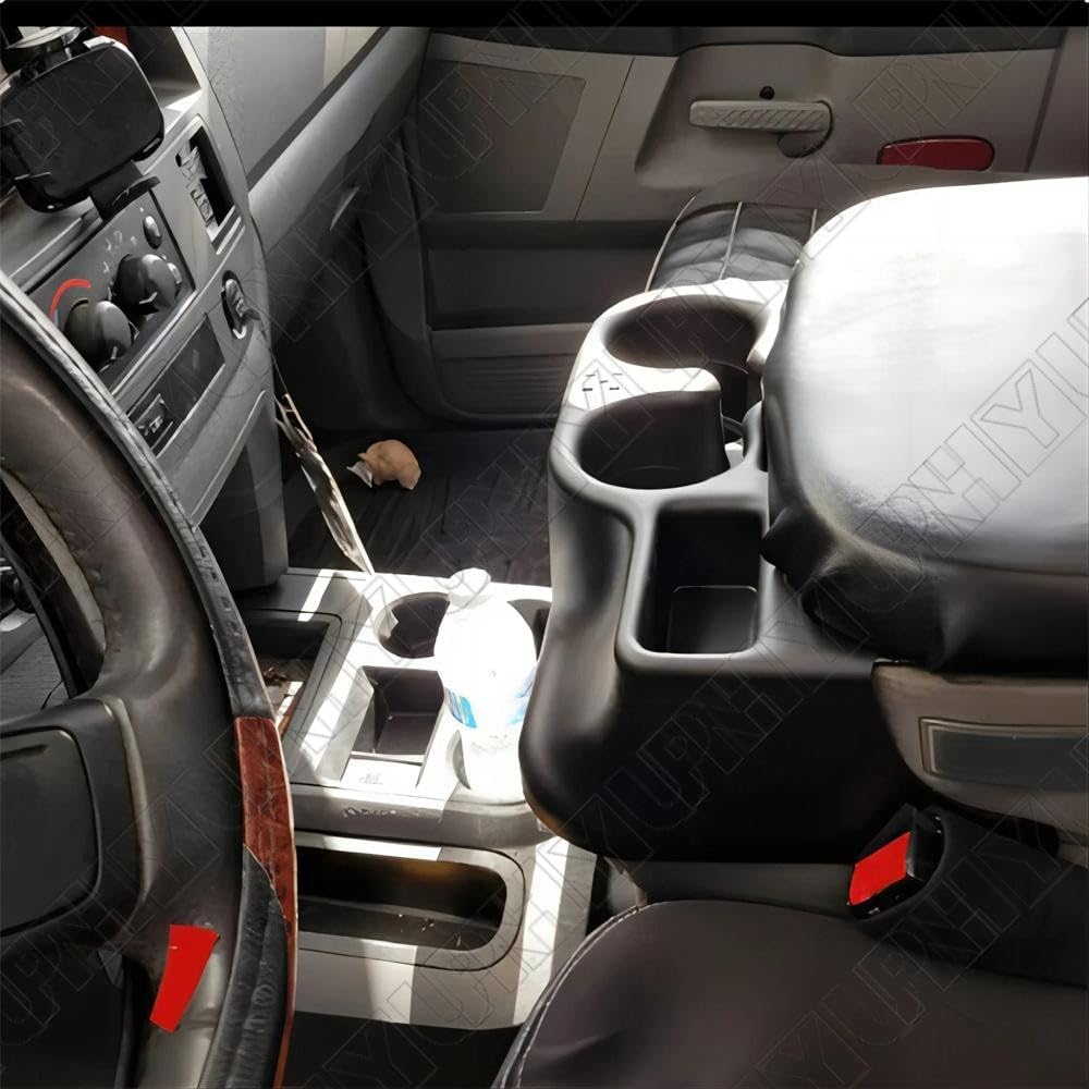 ya 6 8.24 baidi Black Center Console Cup Holder Fit for Dodge for Ram 1500 2500 3500 1999-2001