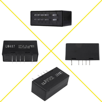 ya 7 8.24 baidi Hazard Warning and Turn Signal LED Flasher Relay For 2003-07 for Chevrolet Tahoe for GMC