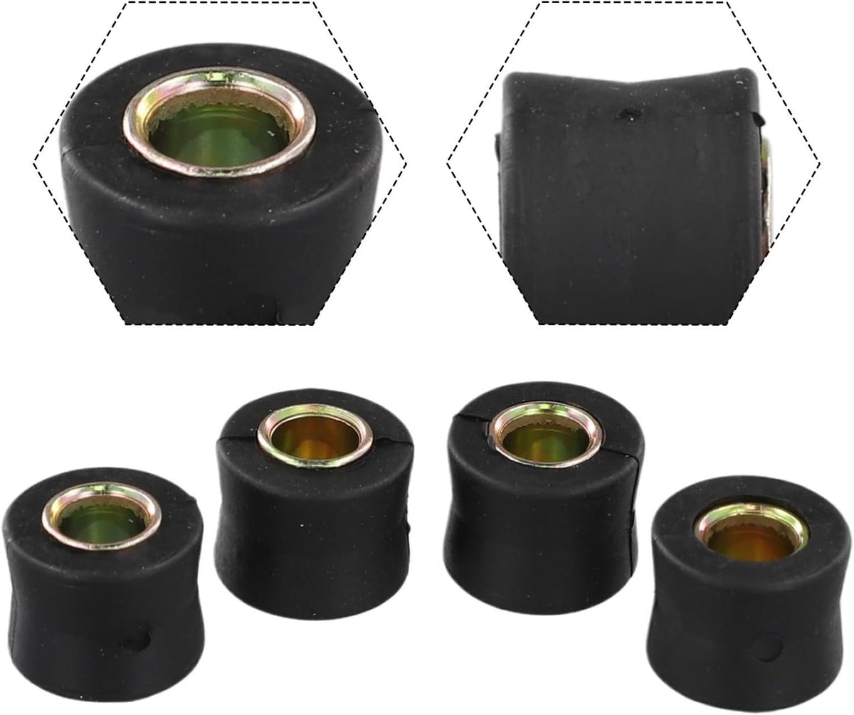 ya 14 9.20 zhengce 4x 10mm Rubber Shock Absorber Suspension Bushes Brush For Quad Dirt Bike Fo-1