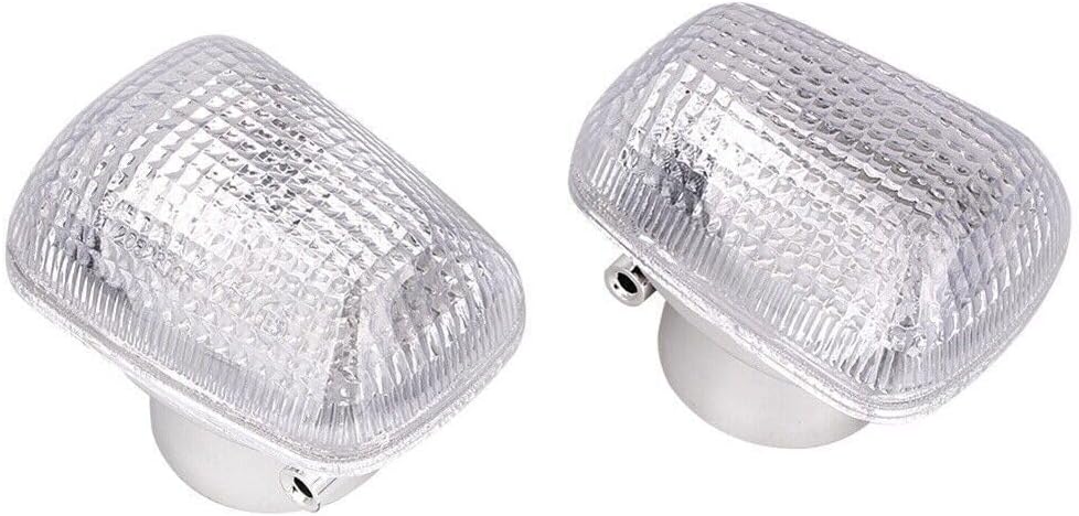 ya 4 8.8.2 Clear Lens Front Turn Signals Cover Shell for Suzuki GSXR600/750 1996-99 TL1000
