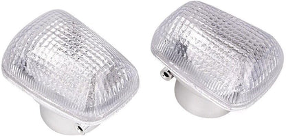 ya 4 8.8.2 Clear Lens Front Turn Signals Cover Shell for Suzuki GSXR600/750 1996-99 TL1000