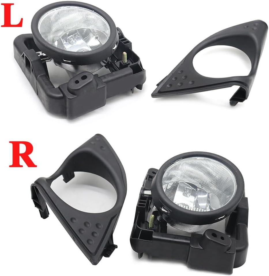 ya 9 10.24 2PCS LH+RH Fog Driving Light Lamp w/Cover for Acura TSX 2.4-3.5L 2009 2010 NEW