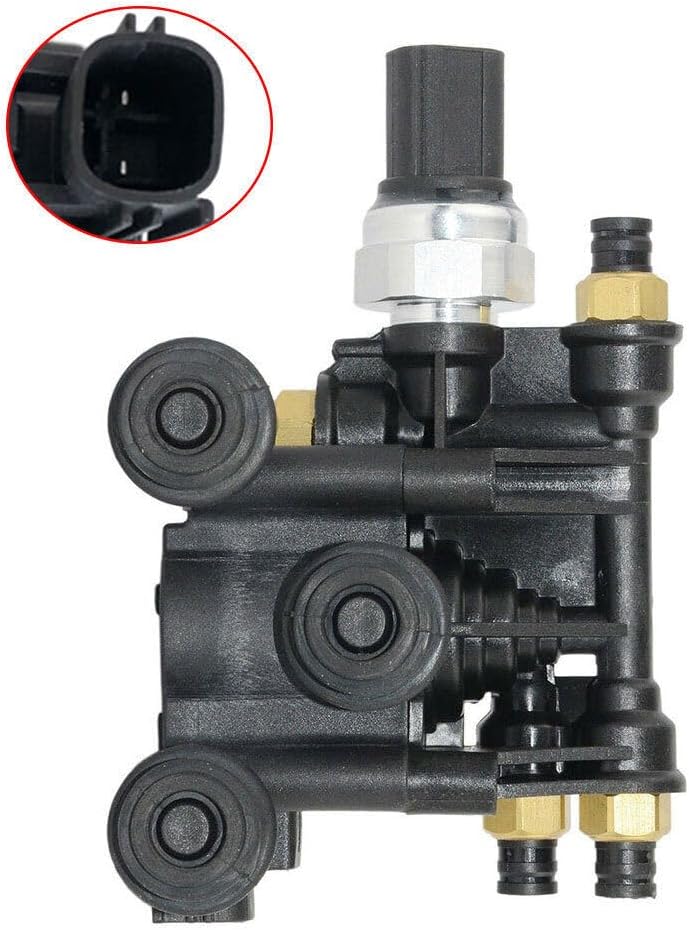 ya 10 9.16 baidi 1 Piece Air Suspension Reservoir Valve for SEAT for Range Rover LR3 LR4 RVH000046-