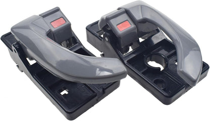 ya 4 8.8.2 2 Pack Interior Door Handle Gray Left for 2005-2009 for Hyundai for Tucson 