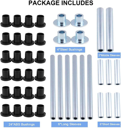 ya 4 8.14 Complete Front& Rear A-Arm Bushing Kit for 2008-2014 for Polaris RZR 800/80