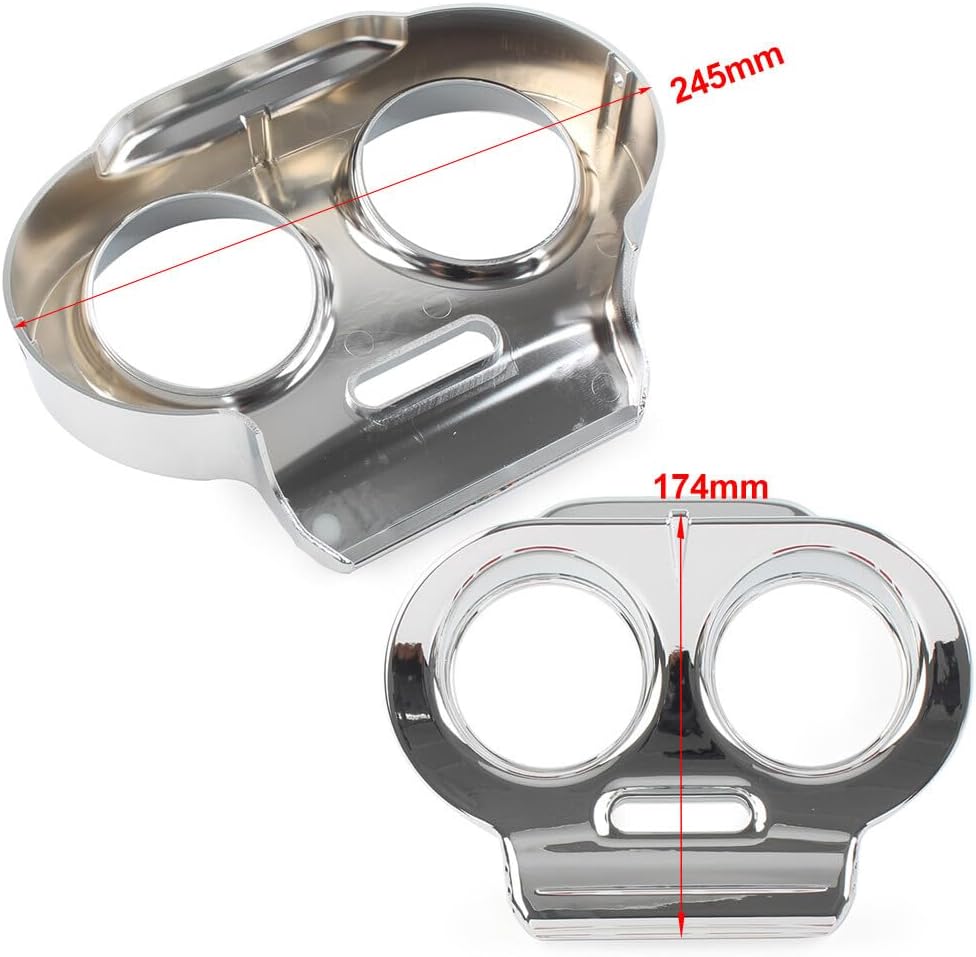 ya 4 8.14 Motorcycle Gauge Cover Nacelle Housing Fairing for Harley Road Glide FLTRX