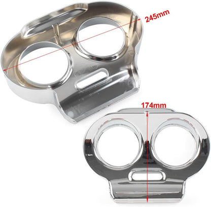 ya 4 8.14 Motorcycle Gauge Cover Nacelle Housing Fairing for Harley Road Glide FLTRX FLTRU