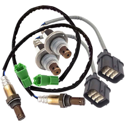 ya 12 10.8 baidi 4-Pack Oxygen Sensor for 2006-2008 for Suzuki Grand Vitara 2.7L V6 Upper + Lower -